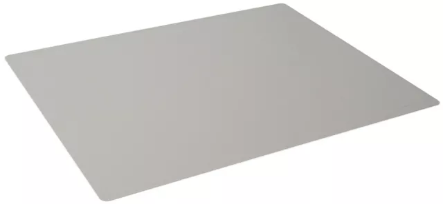 DURABLE Schreibunterlage mit Dekorrille PP 530 x 400 mm grau