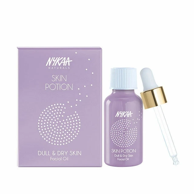 Aceite facial para piel seca y opaca Nykaa 30 ml