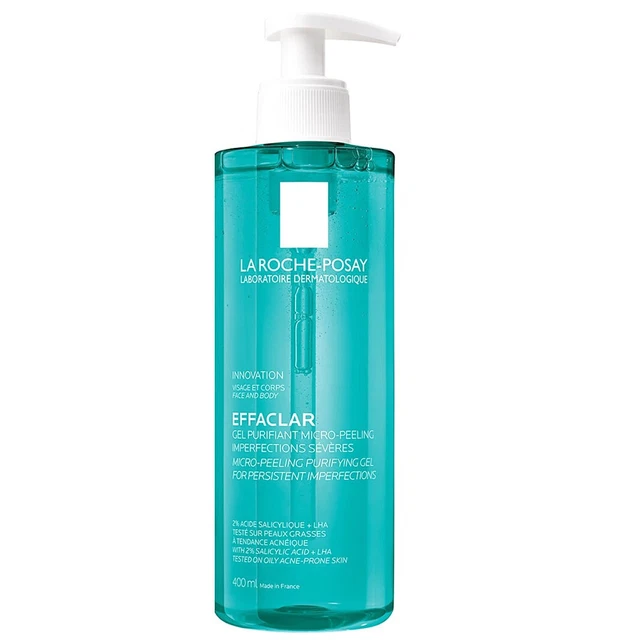 Gel purificador micropeeling La Roche-Posay 400 ml