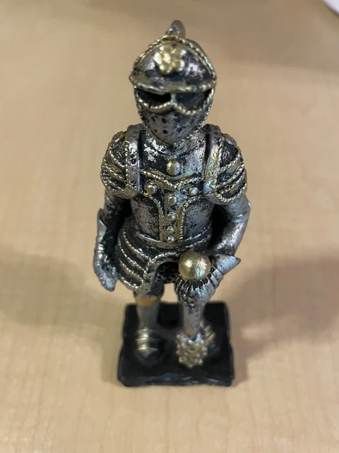 VTG Medieval Knight Statue w/o Shield or sword,a Long Mace much like LUCILLE