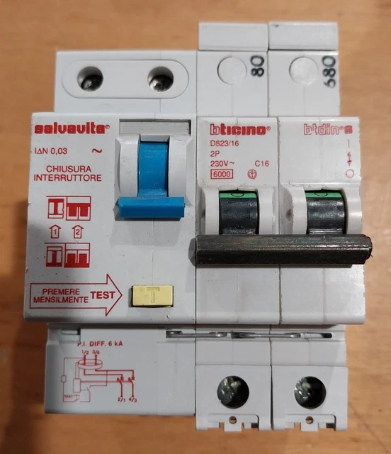 Magnetotermico C32 2P 2m 4500A | BTdin45 FC820C32 | Protezione Elettrica Per Quadri - Foto 4