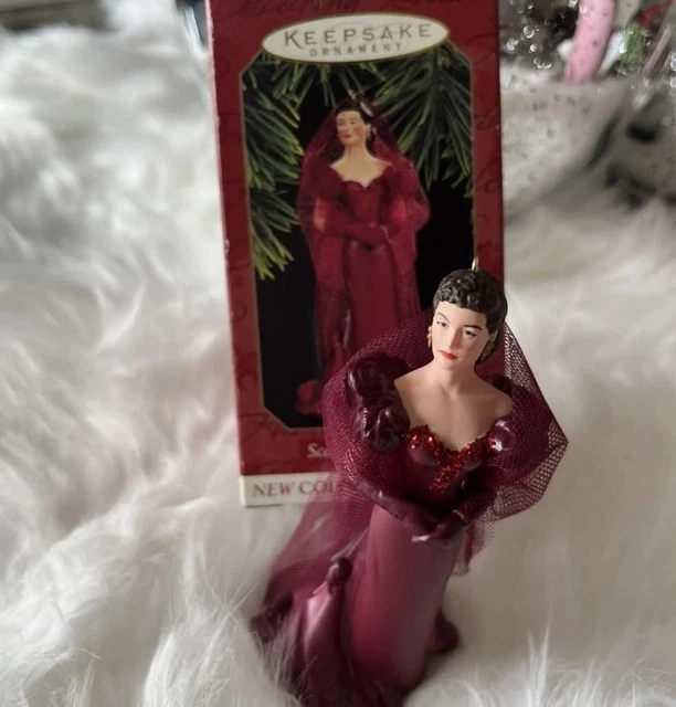 HALLMARK CHRISTMAS KEEPSAKE ornament Scarlett OHara Gone with The Wind
