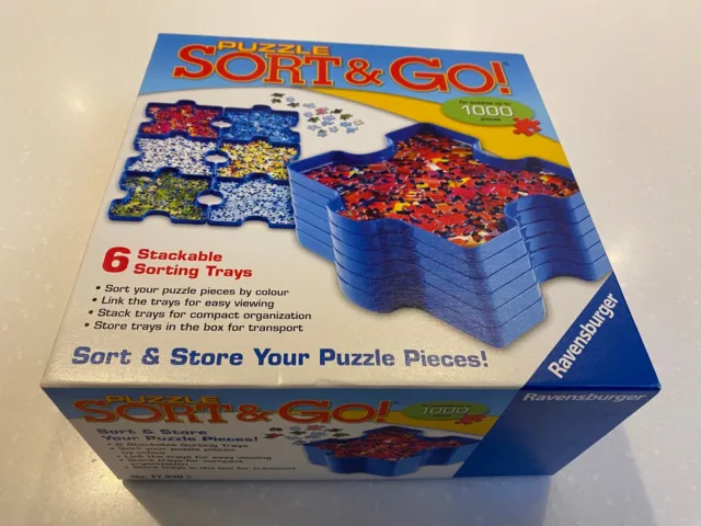 ABEEC PUZZLE SORTER - 6 Stackable and Linkable Puzzle Sorting