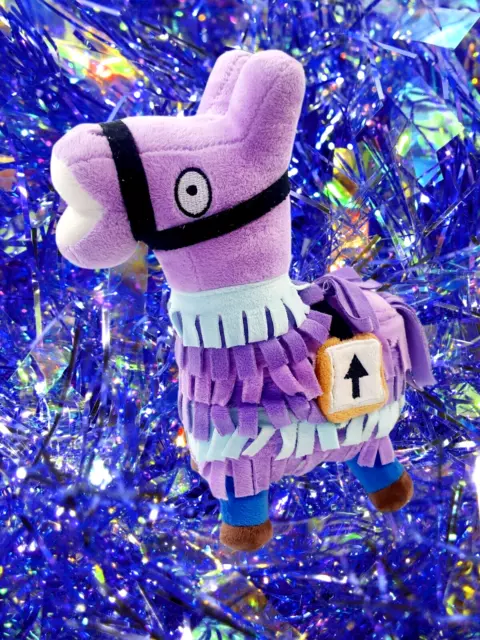 Fortnite christmas llama shop plush