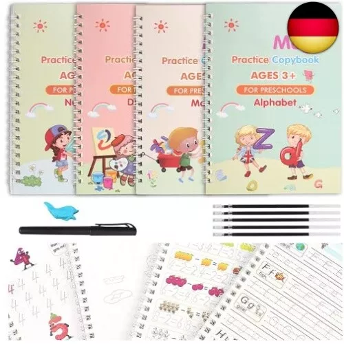 11-teiliges Notizbuch, englisches Schreibset, Kalligraphie-Set, Kinder,