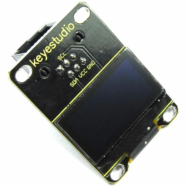 KEYESTUDIO EASY-PLUG 1& 128x64 Blue Oled Display Module KS-136 I2C Flux ...