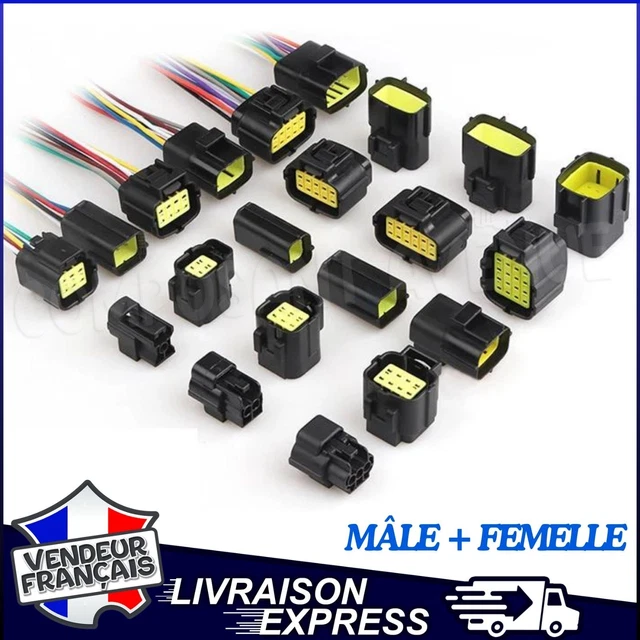 Conector Automático De 2/3/4/6/8/10 Pin, 1J0973724, 1J0973723