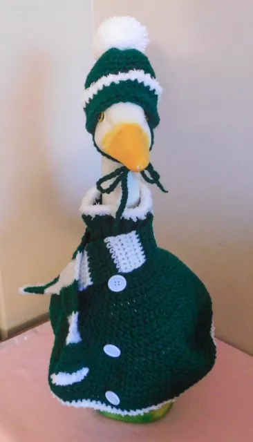 Goose Sweater, Outdoor Decor, Porch Goose Outfit, Goose Clothes, Goose Hat, G