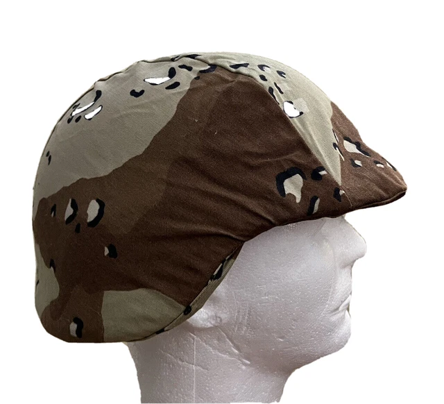 NOS ORIGINAL DESERT Storm PASGT Desert Shield “Chocolate Chip” Helmet