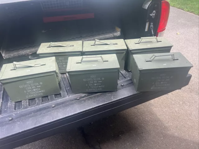 Ammo Can M2A1 aka 50 Cal can Grade 1 US Military Surplus