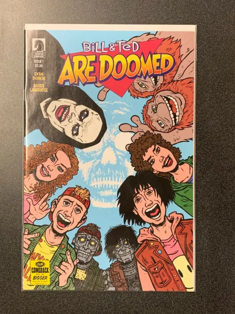 Dark Horse Comics Bill & Ted Are Doomed #1 A Cover 2020 CASE FRESH NM
