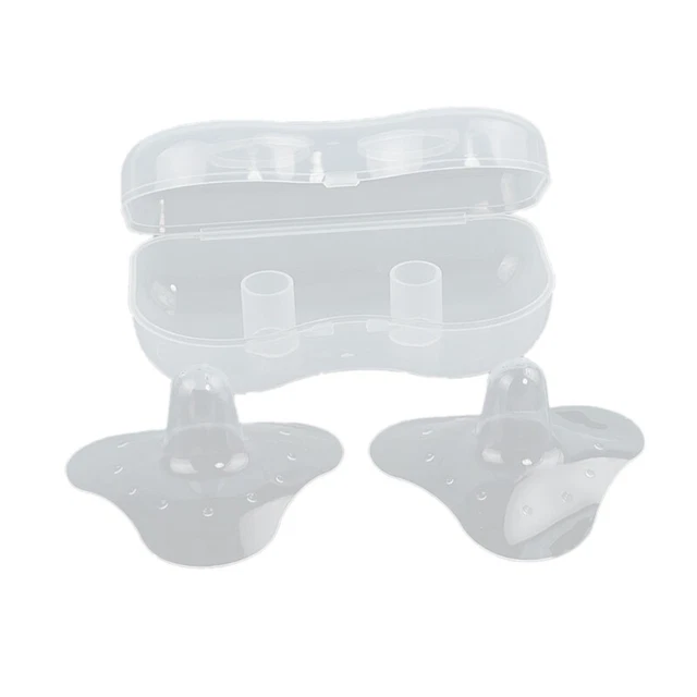 Nipple Contact Nipple Protectors Breastfeeding Everters Carrying Case