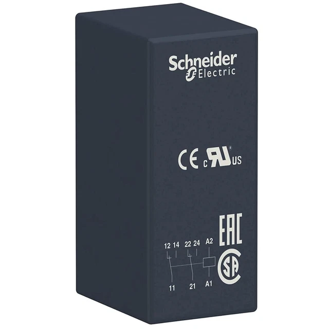 Relè interfaccia Schneider RSB2A080F7 - 8 A, 2CO, 120 V AC 50/60 Hz