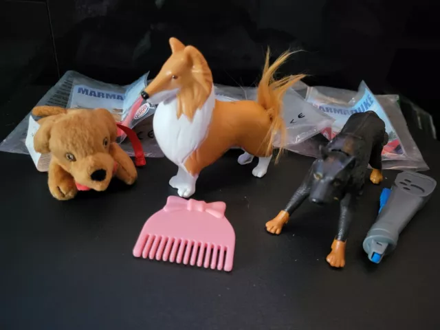 BURGER KING MARMADUKE dog rare toys Dogs New Collactable Toy X3 5.00 PicClick UK