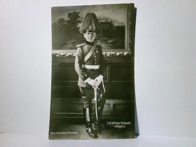 Militaria. S.K.H. Prinz Luitpold von Bayern. Alte Ansichtskarte / Postkarte, s/w