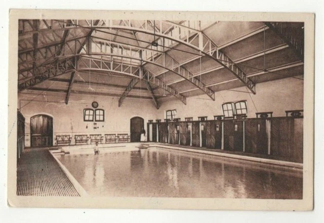 St Honore Les Bains Etablissement Thermal Piscine France Vintage Postcard US178
