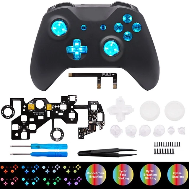 CONTROLLER DI GIOCO D-pad di ricambio Thumbstick gamepad illuminato per ...