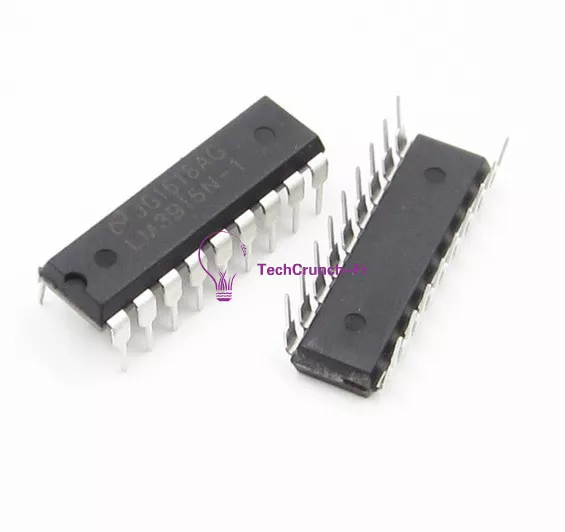 2PCS NSC LM3915N LM3915N-1 DIP-18 LED Bar Dot Display Driver IC NEW