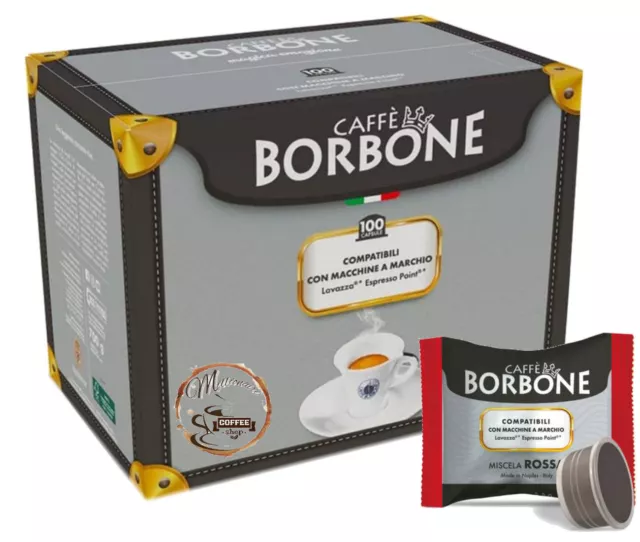 Capsule POINT Caffè Borbone FAP Miscela ROSSA Compatibili LAVAZZA Espresso Point