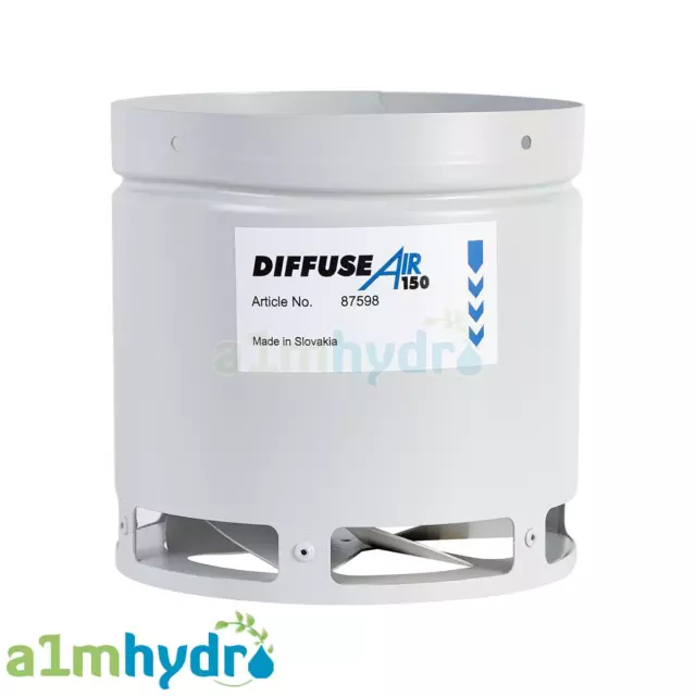 Systemair DiffuseAir Air Circulation Diffuser Hydroponics