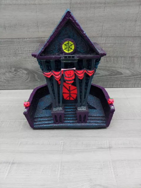 The Nightmare Before Christmas Village ~ TOWN HALL Special Black Light Edition