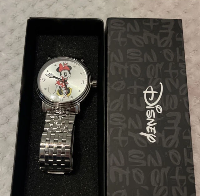 Minnie Mouse watch/ Disney Mini mouse big face watch boyfriend watch