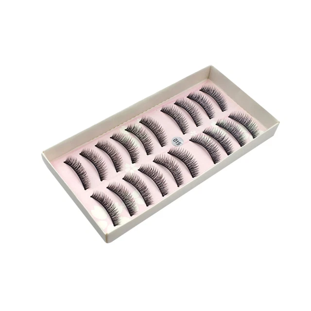 10 Pairs Wiederverwendbare Wimpern 5d Künstliche Flauschige