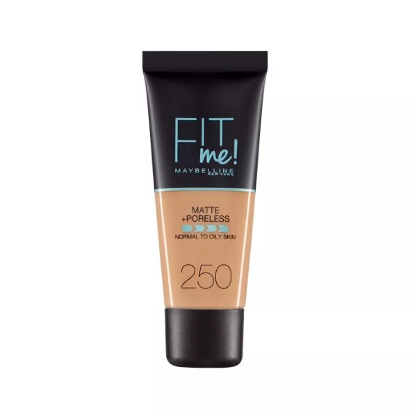 MAYBELLINE FIT ME! MATTE PORELESS BASE NORMAL TO OILY SKIN 250 SUN BEIGE 30 ml