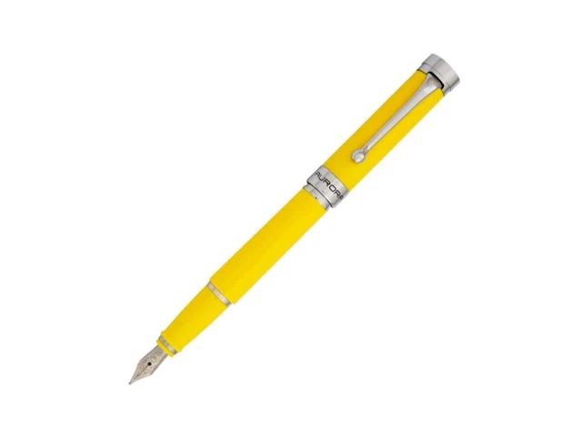 Stylo Plume Aurora Brasil 500 Ans – Plume Or 14k, Vert, Boîte Et Docs Inclus, Occasion Excellente