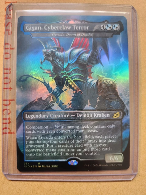 gigan mtg card Gyruda, Doom of Depths you may cast it once from outside the game.) _# When Gyruda enters the battlefield Gigan (1973) (EBP02-042+) - Booster