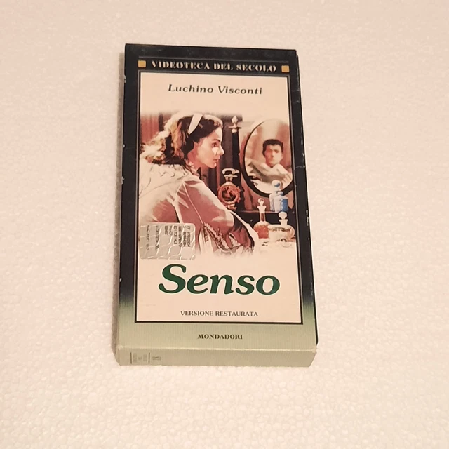 Senso Di L. Visconti Versione Restaurata Vhs 1954 Editoriale Mondadori Cartonato