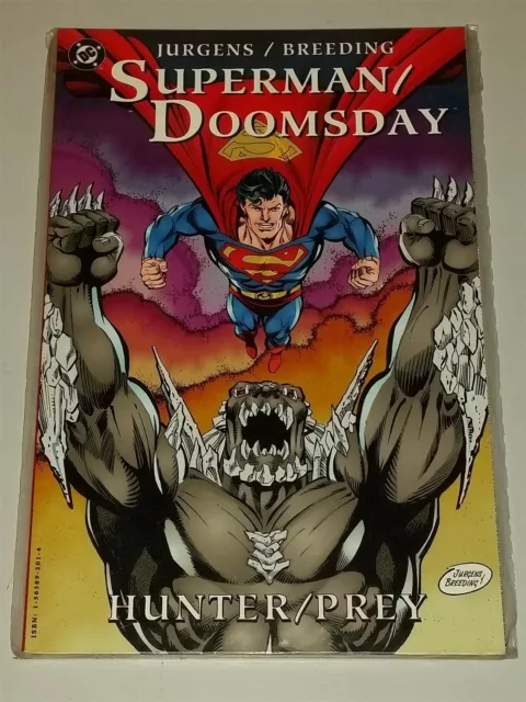 Superman Doomsday Hunter Prey Jurgens Dc Comics Tpb (Paperback) 1563892014 <