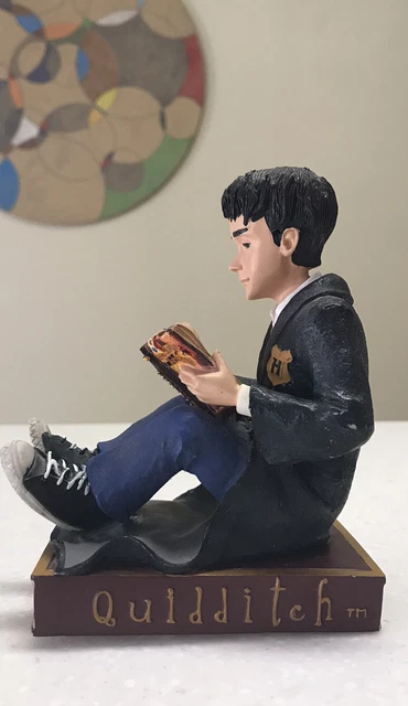 Vintage Harry Potter Quidditch Bookend Enesco 2000 Warner Bros. Missing Glasses