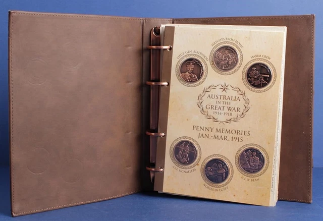 AUSTRALIA 191418 ANZAC Medal Set of 24 Medals (1915 Series) 32mm Inn