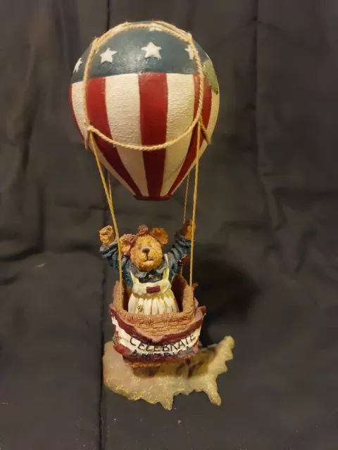 Bestsy B Bearamerica Celebrate America USA #02002-71 Hot Air Balloon Boyds Bears