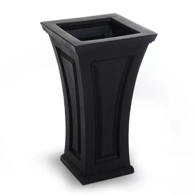 Mayne Cambridge Tall Planter - Black