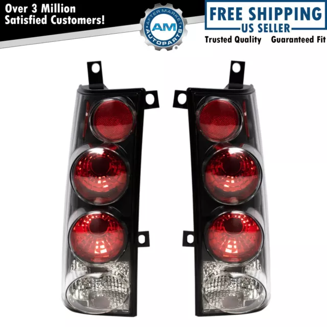 Performance Tail Light Clear Lens Black Housing for Savanna Express Van