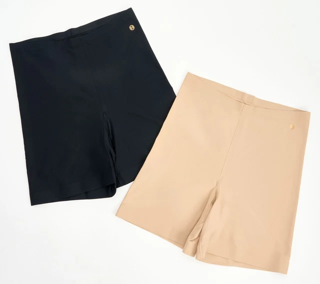 EVELYN & BOBBIE Women's Sz One Size Long Leg Panties Pack Black