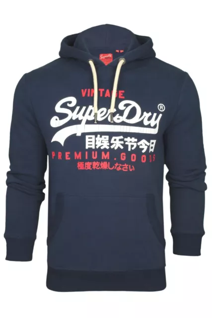 Superdry Herren Vintage Logo Duo Hoodie Pullover 2