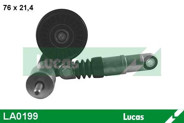 Galet d'accessoire LUCAS LA0199 pour A4, PASSAT, A4 AVANT, PASSAT VARIANT, A6