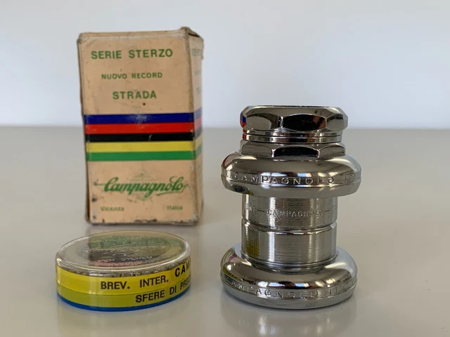 Jeu De Direction CAMPAGNOLO Record Headset – FRA 25x1, NOS, Neuf