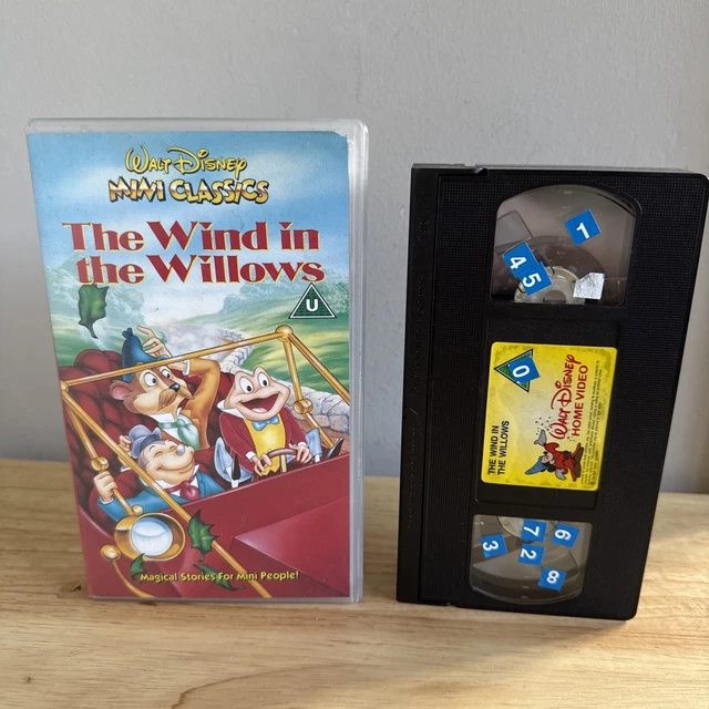 WALT DISNEY MINI Classics The Wind In The Willows VHS Video Tape ...