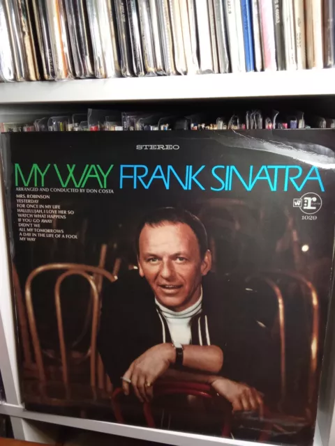 FRANK SINATRA - MY WAY THE BEST OF GREATEST HITS 1st GERMAN Press 1969 VINYL LP