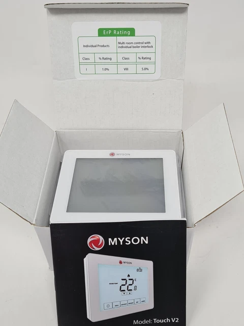 MYSON TOUCH V2 Programmable Touchscreen Thermostat Smart Heating