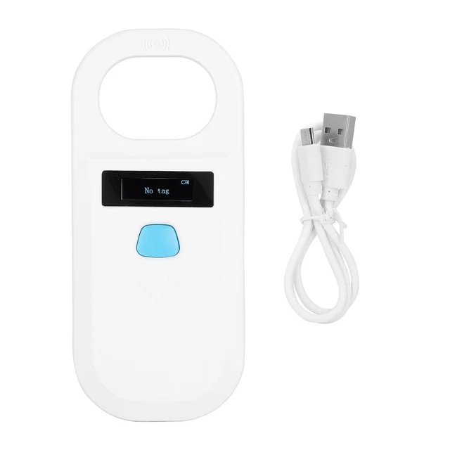 Pet Dog Chip Scanner Horse Label Tag ID Identification Reader For Poultry Ma Gdb