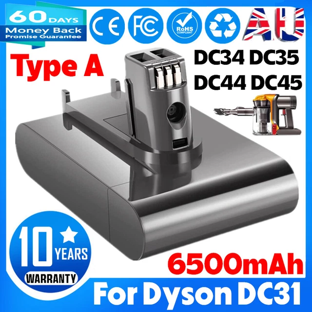 FOR DYSON DC31 DC35 Battery Type A 6.5Ah DC44 DC45 DC55 Animal
