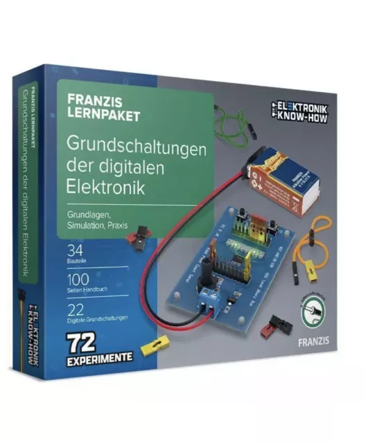 Das Franzis Lernpaket Grundschaltungen der digitalen Elektronik | Kainka | Spiel