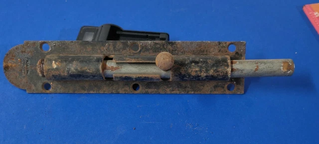 VINATGE Stanley  DOOR SLIDING BOLT  LATCH HEAVY BARN SHED GATE