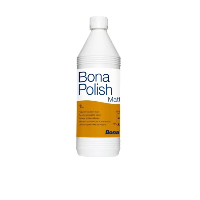 Bona Polish matt Pflegemittel Parkett Holz Kork (1 L)