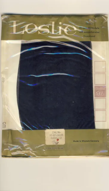 Calze in nylon anni 60 Leslie taglia 9 1/2 -89 cm nylon/calze perlon/calze con cinghie (92